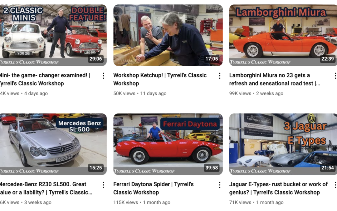 Iain Tyrrell YouTube tie-in for Hampson’s