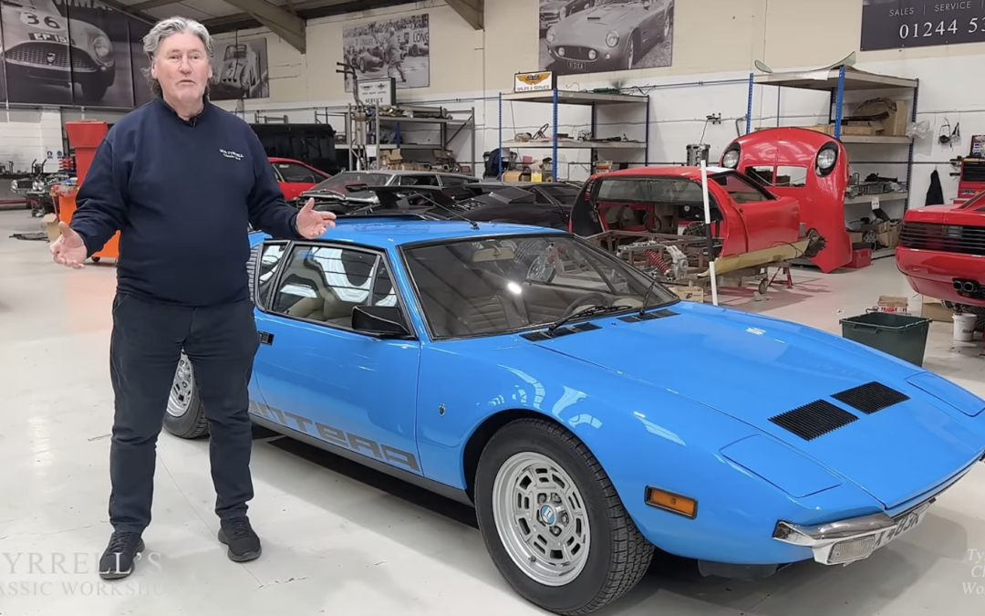 Tyrrell tries the De Tomaso